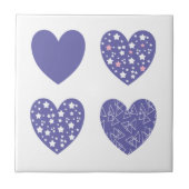 4つのハート タイル (正面)