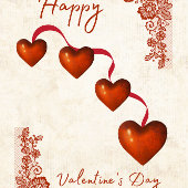 4つのハート Tシャツ