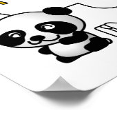 4つのパンドラ(PANDAS)ポスタカスタマイズー –  ポスター (角)