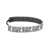 4つのヒップホップ アスレチックヘッドバンド (左)