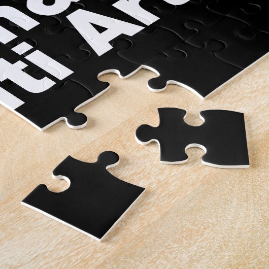 4つのヒップホップ ジグソーパズル (側面)