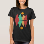4つのピークを超える月#1 Tシャツ (正面)