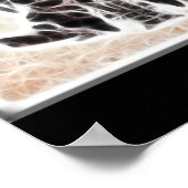 4つのフラクタルポスター ポスター (角)