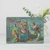 4つのフランスのピエロ招待状 招待状 (スタンド正面)