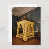 4つのポスターベッド、中国のスタイル、1750s ポストカード (正面/裏面)