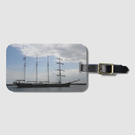 4つのマスタシップ荷物タグ ラゲッジタグ (正面横)