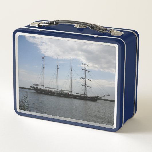 4つのマスター出荷顧客。文字弁箱 メタルランチボックス (裏面)