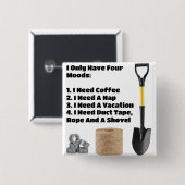 4つのムードボタン 缶バッジ (正面&裏面)