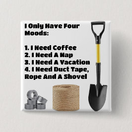 4つのムードボタン 缶バッジ