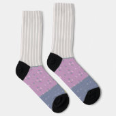 4つのリンゴストライプ畑をひそかに野生の ソックス (右)