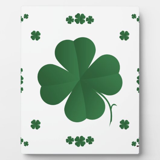 4つのリーフクローバー フォトプラーク (正面)