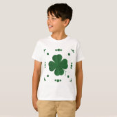 4つのリーフクローバー Tシャツ (正面フル)