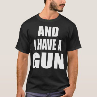 4つのロコ金曜日と私は銃のヴィンテージを持っている Tシャツ