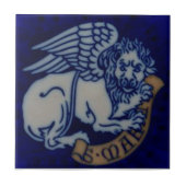 4つの伝道者の聖マーク翼のあるライオンの複製の1 タイル (正面)