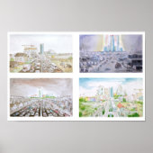 4つの先物 ポスター (正面)