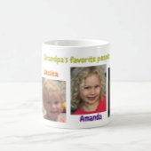 4つの写真 コーヒーマグカップ