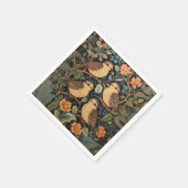 4つの可愛いベビーの鳥のインスパイア自然 スタンダードカクテルナプキン (角)