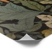 4つの可愛いベビーの鳥のインスパイア自然 ポスター (角)