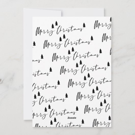 4つの名前と水色のイラストレーションの家族 シーズンカード (裏面)