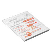 4つの基本的な力 – 物理学シリーズ ノートパッド (アングル)