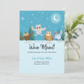 4つの小さなフール行く氷のスケートで滑る移動 案内状 (スタンド正面)