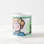 4つの小さな言葉… コーヒーマグカップ (中央)