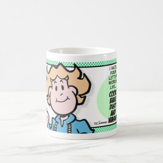 4つの小さな言葉… コーヒーマグカップ (中央)