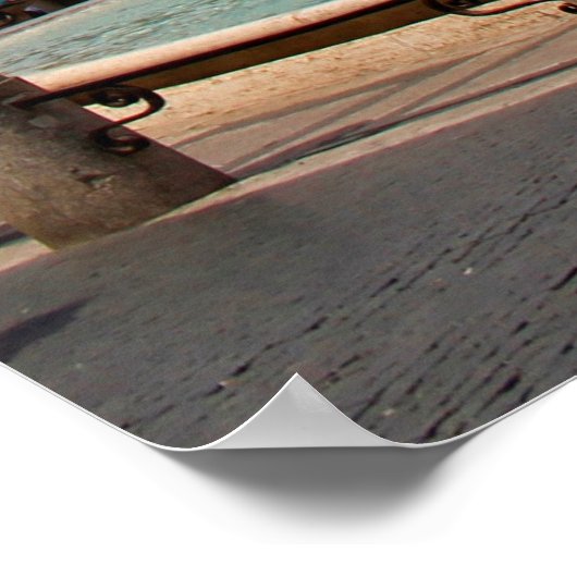 4つの川の噴水，ローマイタリア ポスター (角)