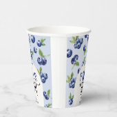 4つの常に甘いブルーベリー子供の誕生日 紙コップ (右)