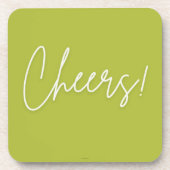 4つの応援ホーム飲み物用コースターのセット コースター (正面)