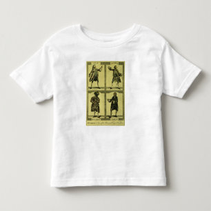 4つの悲劇的な役割 トドラーTシャツ