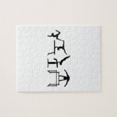 4つの戦いのQuadrathlonの体操 ジグソーパズル (横)