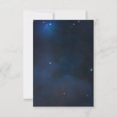 4つの星に到達する 外宇宙 第四 招待状 (裏面)
