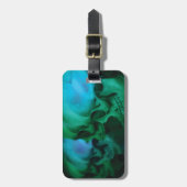 4つの有毒なスカルの荷物のラベル ラゲッジタグ (正面縦)