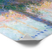 4つの木(1891)クロード・モネ ポスター (角)