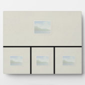 4つの画像を含む8x10テーブルトッププラーク フォトプラーク (正面)