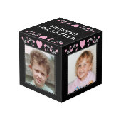 4つの画像を追加する私たちはあなたのおばあちゃんブラックピンク フォトキューブ (裏面アングル)