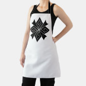 4つの稲妻ボルトと雷鳴 エプロン (インサイチュ)