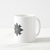 4つの稲妻ボルトと雷鳴 コーヒーマグカップ (正面右)