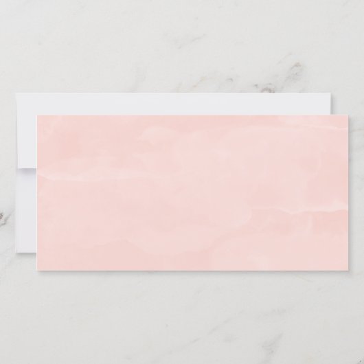 4つの結婚写真スケッチフォントありがとう サンキューカード (裏面)