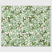 4つの葉のクローバーを見つける – 聖パトリックの日 ラッピングペーパー (フラット)
