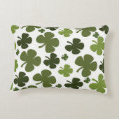 4つの葉のクローバーパターン アクセントクッション (裏面)