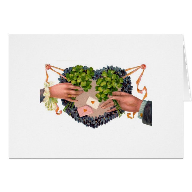 4つの葉のクローバー (正面横)