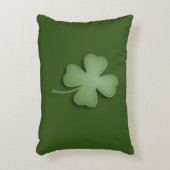 4つの葉のクローバー アクセントクッション (正面(垂直))