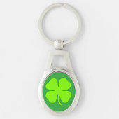 4つの葉のクローバー キーホルダー (正面)