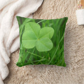 4つの葉のクローバー クッション (ブランケット)