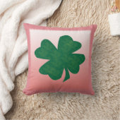 4つの葉のクローバー クッション (ブランケット)