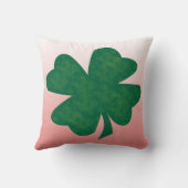 4つの葉のクローバー クッション (裏面)
