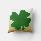 4つの葉のクローバー クッション (裏面)