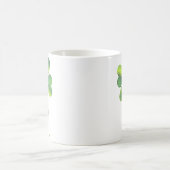 4つの葉のクローバー コーヒーマグカップ (中央)